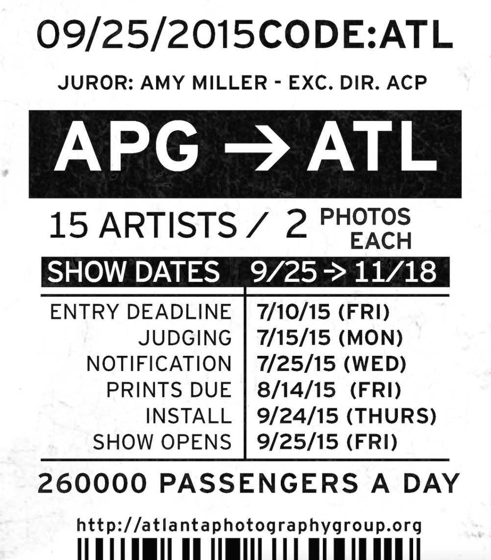 Atlanta Photography Group Juried Group Show - Atlanta Airport Show - Image 2